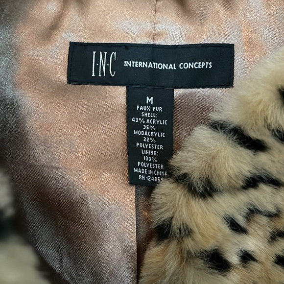 ♥️♥️♥️♥️♥️Leopard print faux fur coat - Picture 4 of 5